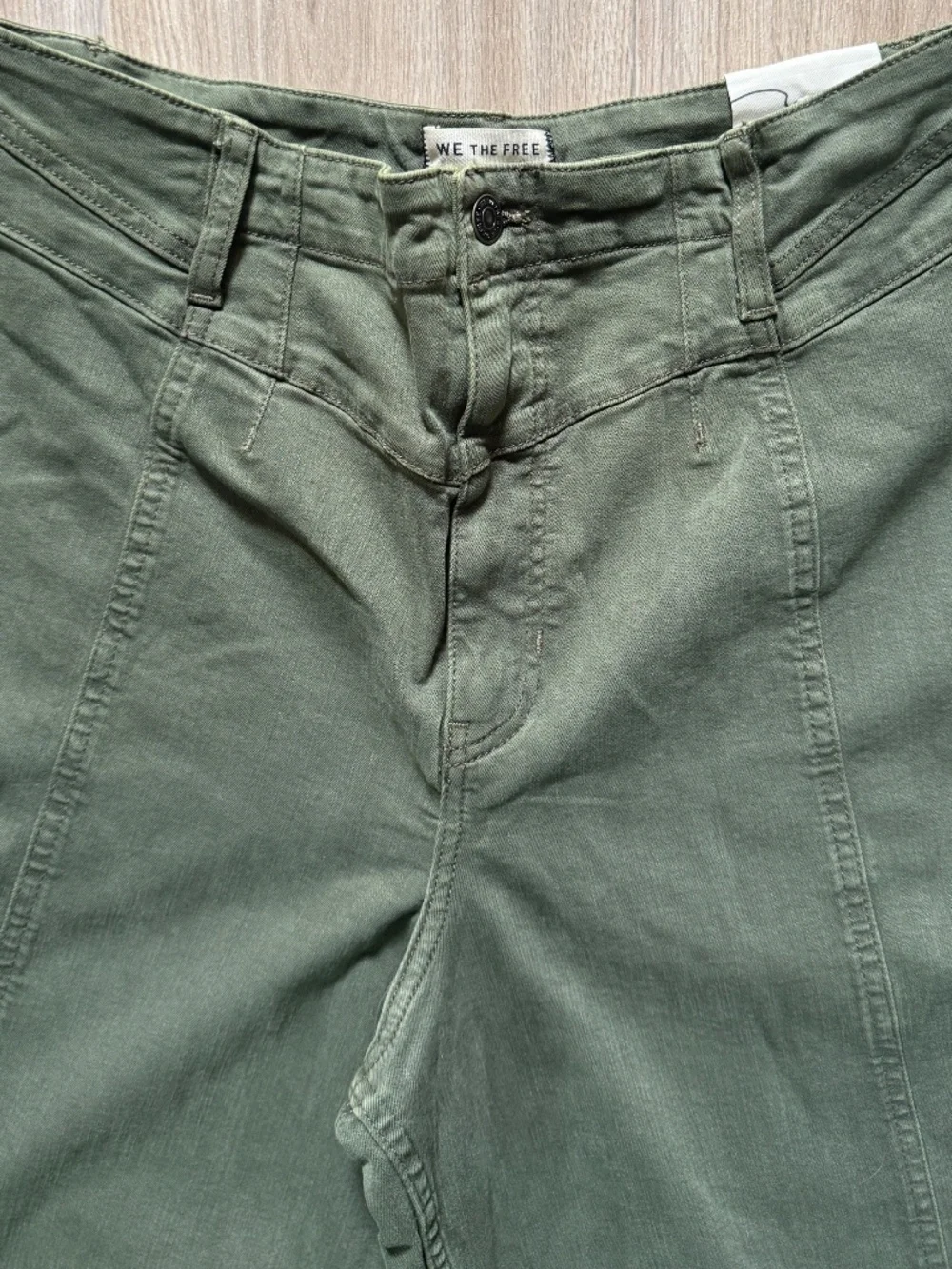 NWT Free People Libre Wide Leg Jeans, Size 33 Waist